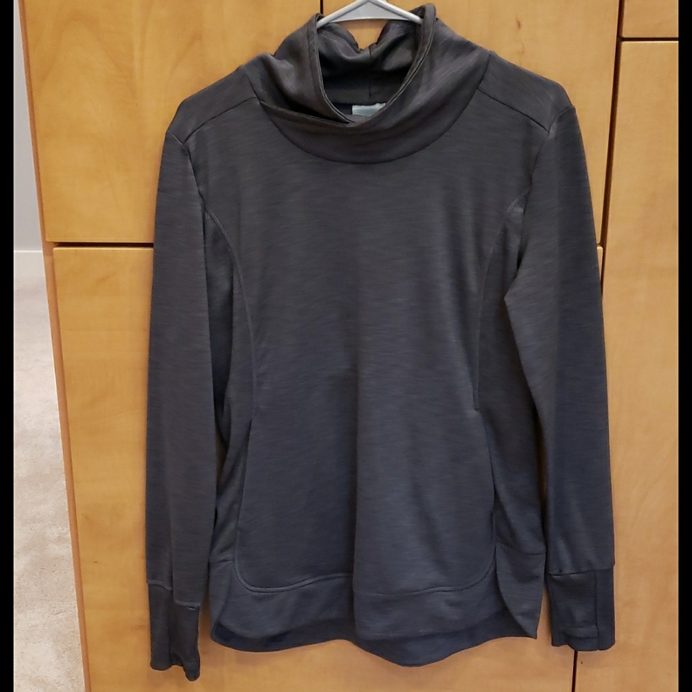 Athleta Small Funnel Neck Sweatshirt
